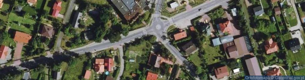 Zdjęcie satelitarne Trafostacja