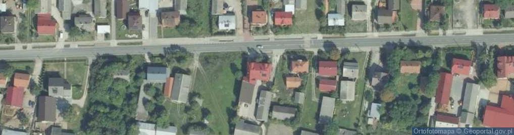 Zdjęcie satelitarne DM-LOGIS Damian Machejek Prace Ziemne Koparki / transport Miech