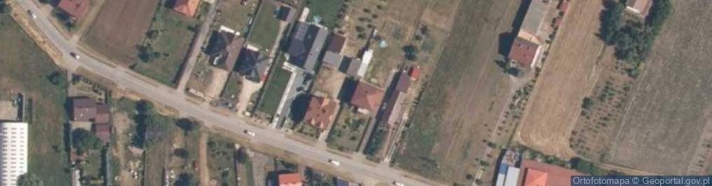 Zdjęcie satelitarne KANDA Piotr Kleszczewski Transport przewozy