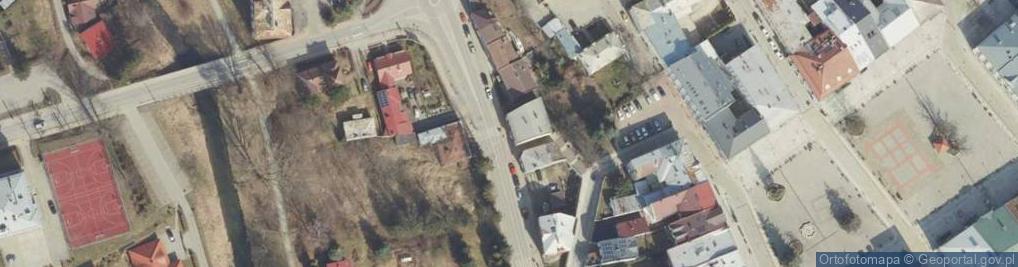 Zdjęcie satelitarne Trafika