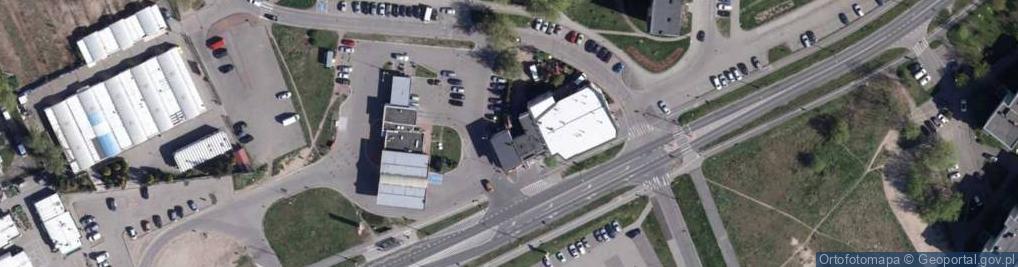 Zdjęcie satelitarne Centrum Ubezpieczeń Komunikacyjnych
