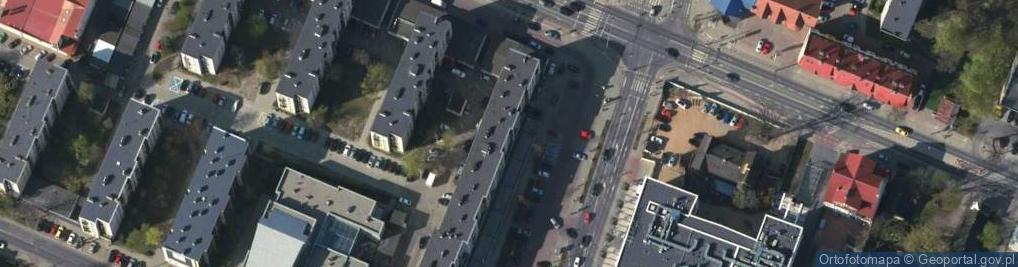 Zdjęcie satelitarne Centrum Ubezpieczeń Tomasz Źrodowski