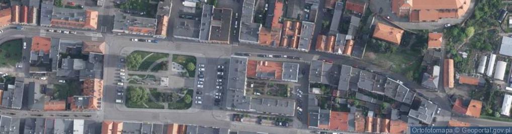 Zdjęcie satelitarne Pośrednictwo ubezpieczeniowe PHU Monika Miłaszewicz - Bałamucka