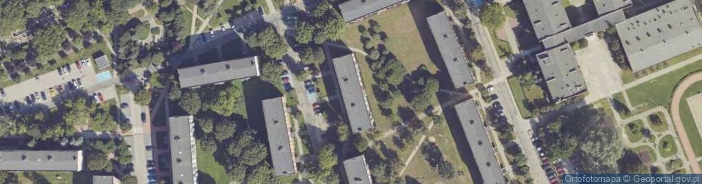 Zdjęcie satelitarne Pośrednictwo Ubezpieczeniowe Ryszard Wojcieszek Leszno