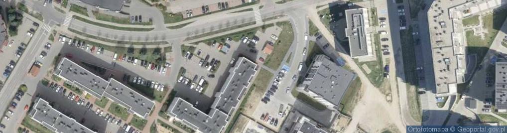 Zdjęcie satelitarne Ubezpieczenia Bożena Łojek