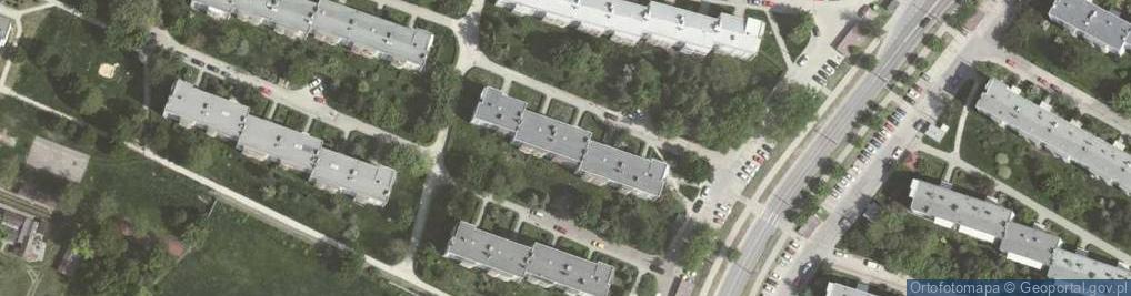 Zdjęcie satelitarne Ubezpieczenia Gomar Witwicka