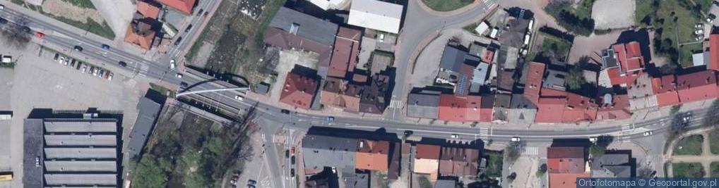 Zdjęcie satelitarne Unilink S.A. - Placówka Ubezpieczeń w Andrychowie