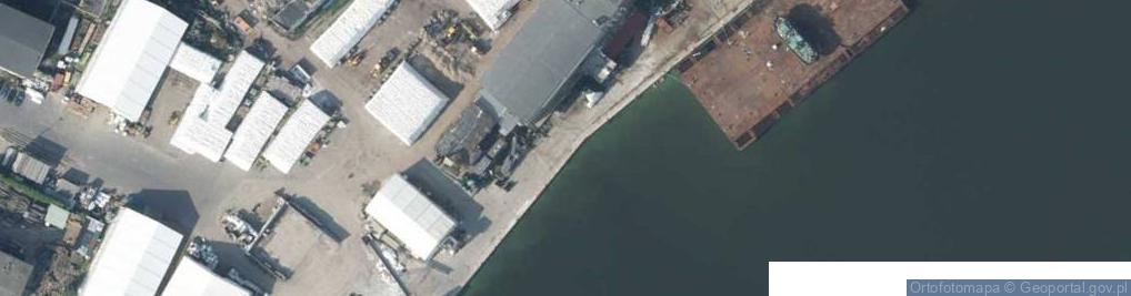 Zdjęcie satelitarne Ujście rz. Gręziniec do rz. Odra