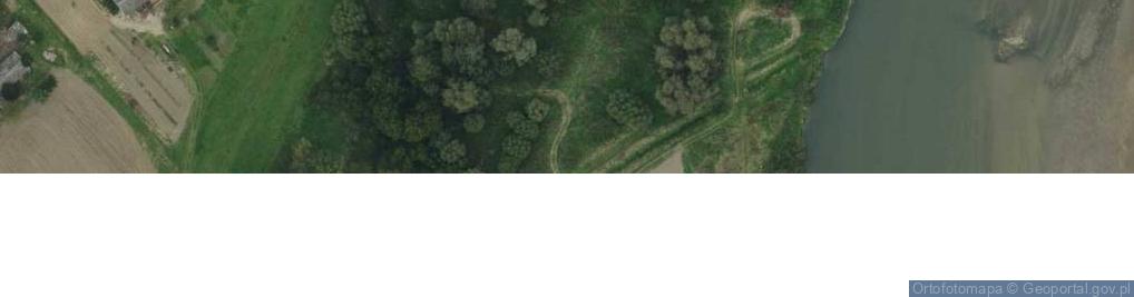 Zdjęcie satelitarne Ujście rz. Kineta do rz. Wisła