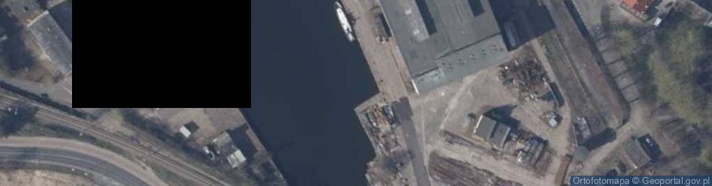 Zdjęcie satelitarne Ujście rz. Otocznica do rz. Słupia