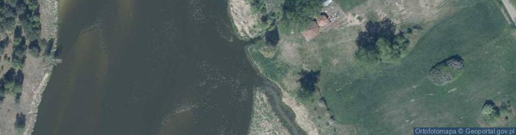 Zdjęcie satelitarne Ujście rz. Silna do rz. Bug