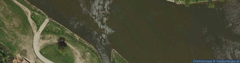 Zdjęcie satelitarne ujście rz. Ślęzy- rz. Odra [L261