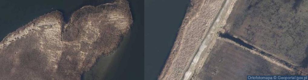 Zdjęcie satelitarne Ujście wód rz. Karwi Bród do rz. Młyńska Toń