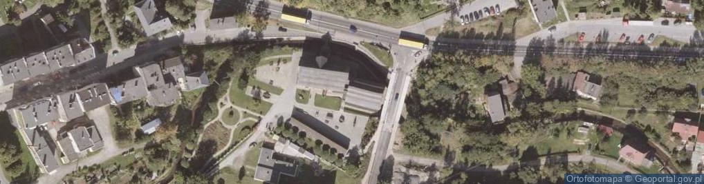 Zdjęcie satelitarne Muzeum Papiernictwa