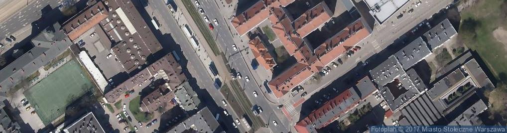 Zdjęcie satelitarne winda metro