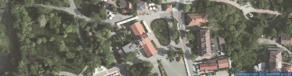 Zdjęcie satelitarne Kopalnia Soli Wieliczka