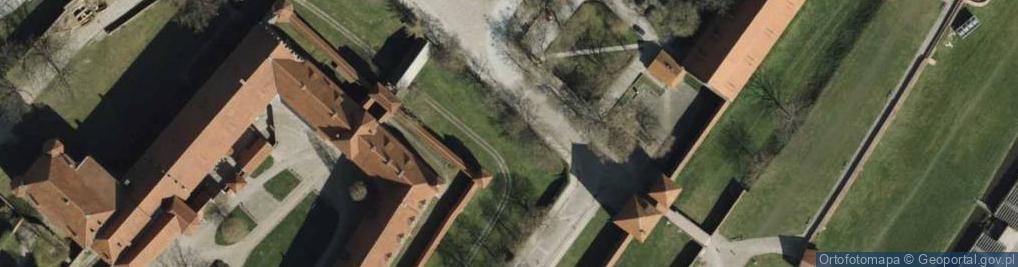 Zdjęcie satelitarne Zamek Krzyżacki w Malborku