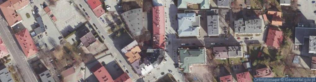 Zdjęcie satelitarne UNIQA TU S.A. Przedstawicielstwo w Rzeszowie
