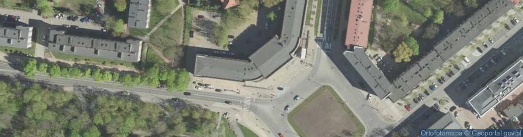 Zdjęcie satelitarne Wydział Historyczno-Socjologiczny