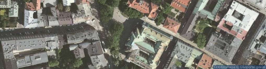 Zdjęcie satelitarne Wydział Studiów Międzynarodowych i Politycznych
