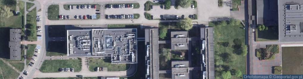 Zdjęcie satelitarne Wydział Chemii