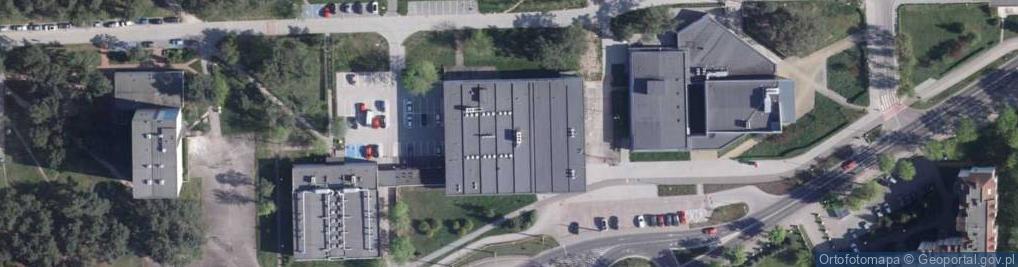 Zdjęcie satelitarne Wydział Teologiczny