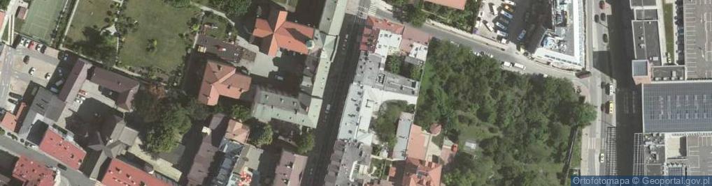 Zdjęcie satelitarne Akademia Sztuk Teatralnych im. Stanisława Wyspiańskiego