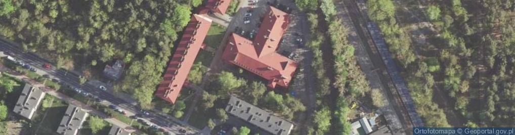 Zdjęcie satelitarne Katolicki Uniwersytet Lubelski