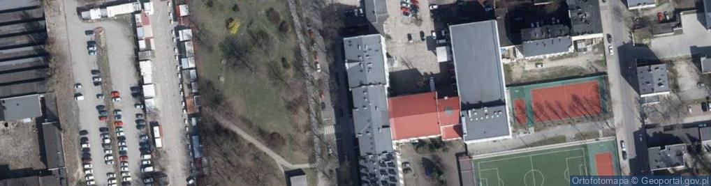 Zdjęcie satelitarne Salezjańska Wyższa Szkoła Ekonomii i Zarządzania