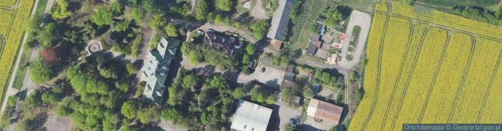 Zdjęcie satelitarne Wydział Nauk Ekonomicznych i Informatyki PWSZ