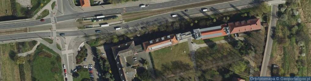 Zdjęcie satelitarne Wydział Teologiczny Uniwersytetu im. Adama Mickiewicza