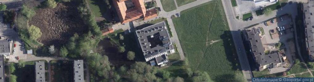 Zdjęcie satelitarne Wyższa Szkoła Filologii Hebrajskiej
