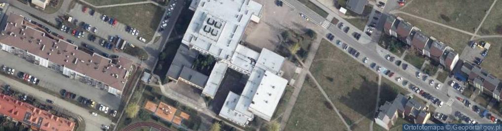 Zdjęcie satelitarne Wyższa Szkoła Humanistyczno Ekonomiczna