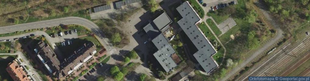 Zdjęcie satelitarne Wyższa Szkoła Humanitas