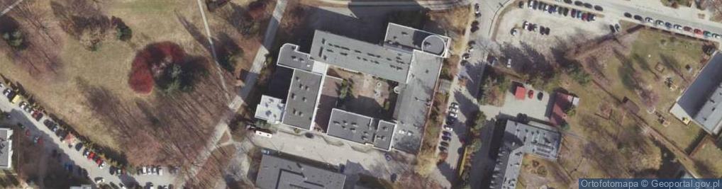 Zdjęcie satelitarne Wyższa Szkoła Informatyki i Zarządzania w Rzeszowie