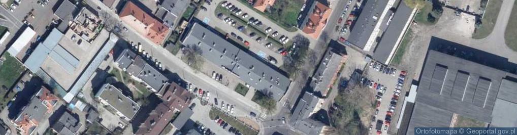 Zdjęcie satelitarne Wyższa Szkoła Techniki i Przedsiębiorczości