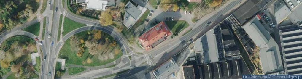 Zdjęcie satelitarne Wyższa Szkoła Zarządzania