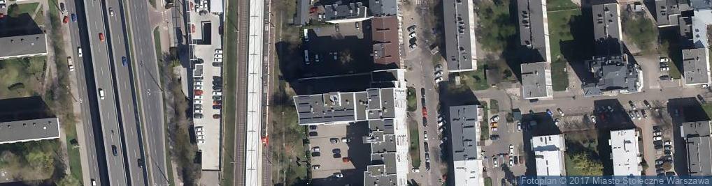 Zdjęcie satelitarne Wyższa Warszawska Szkoła Humanistyczna