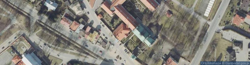 Zdjęcie satelitarne Wyższe Seminarium Duchowne Diecezji Sandomierskiej