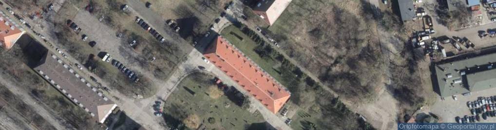 Zdjęcie satelitarne ZUT Wydział Ekonomiczny