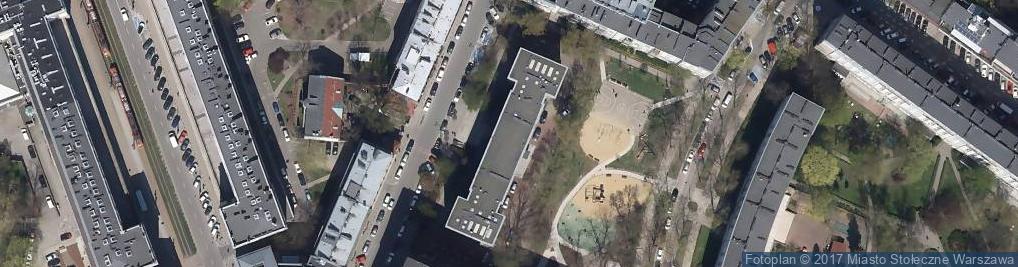Zdjęcie satelitarne Uniwersytet Warszawski Wydział Pedagogiczny