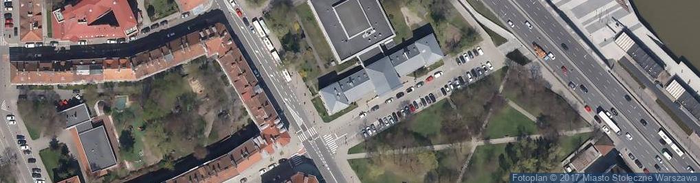 Zdjęcie satelitarne Wydział Orientalistyki