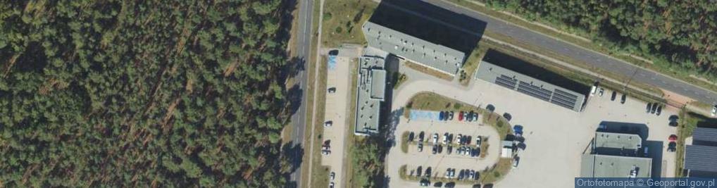 Zdjęcie satelitarne Delegatura UCS w Zielonej Górze