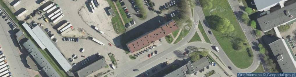 Zdjęcie satelitarne Podlaski Urząd Celno-Skarbowy w Białymstoku