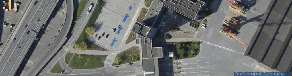 Zdjęcie satelitarne Oddział Celny Baza Kontenerowa w Gdyni