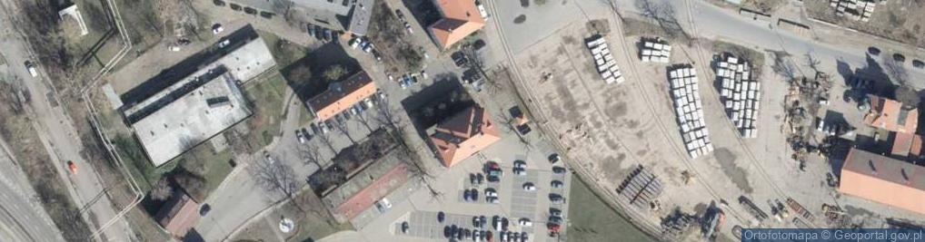 Zdjęcie satelitarne Oddział Celny Nabrzeże Łasztownia w Szczecinie