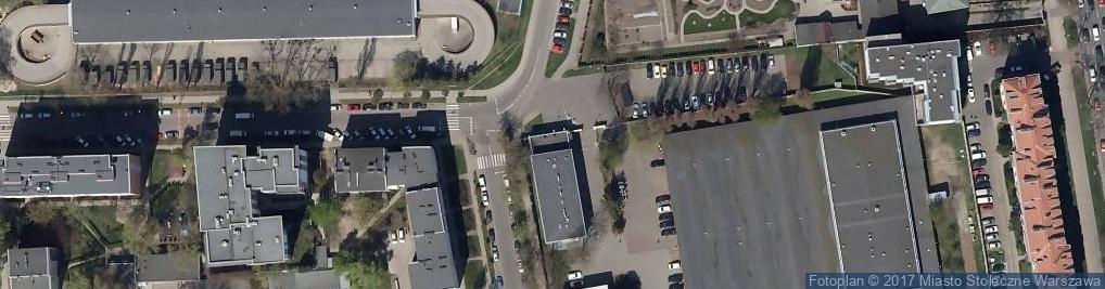 Zdjęcie satelitarne Biuro Ochrony Rządu
