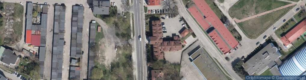 Zdjęcie satelitarne Urząd Dozoru Technicznego Oddział w Płocku