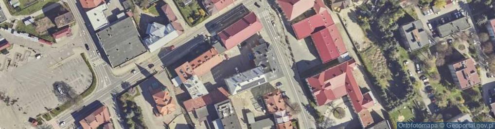 Zdjęcie satelitarne Gmina Łańcut