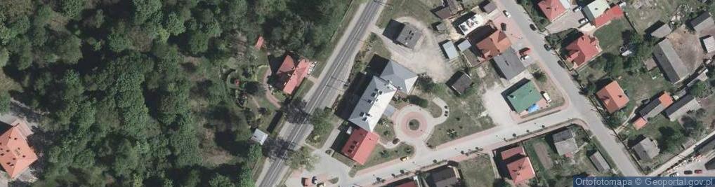 Zdjęcie satelitarne Urząd Gminy Bojanów